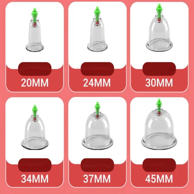 Miniatura 3 de Masajeador ventosa x6 portátil